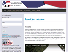 Tablet Screenshot of americansinalsace.com